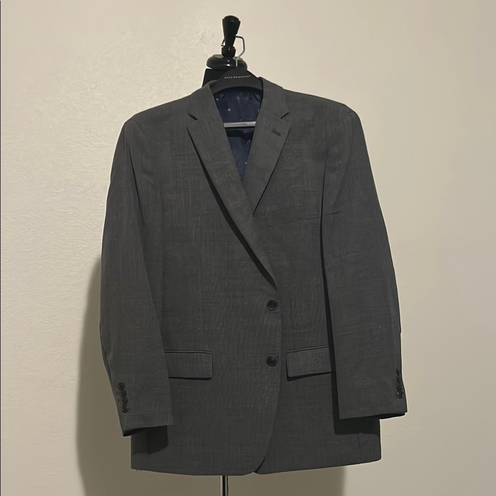 Tommy Hilfiger Men's Classic Gray Blazer - Picture 3 of 7
